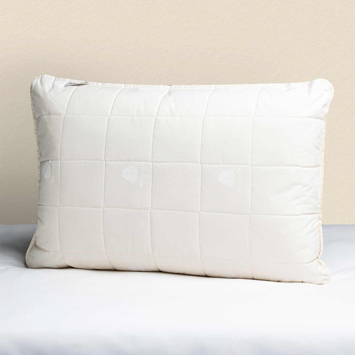 Natural Wool Pillow Size: 50x70 - Ikineko Living